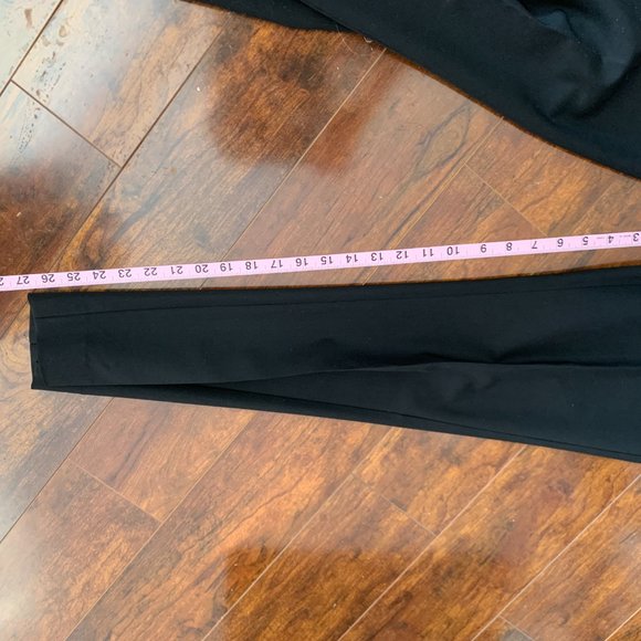 Theory Black Cigarette Pants with Coin Pocket. - Picture 3 of 3
